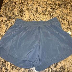 Blue lululemon shorts